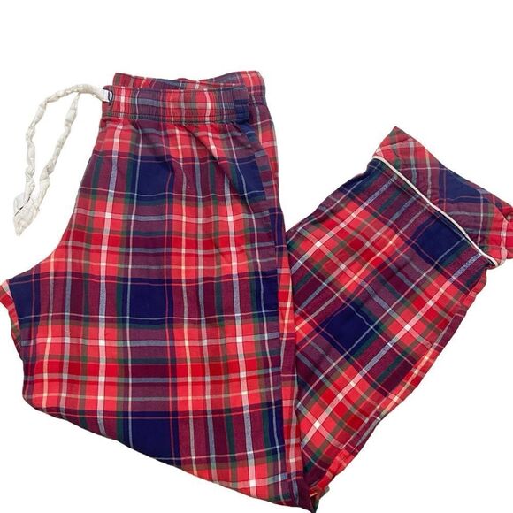Ladies Victoria’s Secret Plaid Lightweight Lounge Pants Size Medium Short - Picture 3 of 7